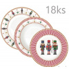Tanierová súprava luskáčik 18ks