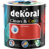 Saténová farba Dekoral Clean & Color 2,5L Farby (Saténová farba Dekoral Clean & Color 2,5L Farby)