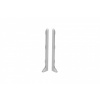 Cezar Hliníková lišta - SOCLE PLINTH LP80 - V= 80mm -striebro Príslušenstvo: Pravé ukončenie (Right end )