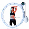 WELLRELAXX Smart Hula Hoop s počítadlom a loptou, obvod 75-110 cm. (Wellrelaxx Smart hula hoop tichý a harmonický s)