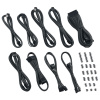 CableMod Classic ModMesh RT Cable Kit ASUS/Seasonic/Phanteks - Carbon CM-RTS-CKIT-NKC-R