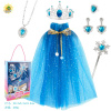 Ramiz Súprava pre malú princeznú + modré šaty