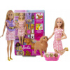 Barbie Doll Birth of Dogs Doll + 4 Dogs (Barbie Doll Birth of Dogs Doll + 4 Dogs)