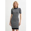 Šaty Guess béžová farba, mini, priliehavé W3YK39.Z37K0 M