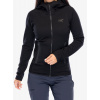 Mikina na zips dámska Arcteryx Kyanite Hoody - blk