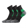 VoXX® Sigma B Unisex športové ponožky - 3 páry BM000000636200101708 tmavo šedá 43-46 (29-31)