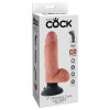 King Cock 7 palcov Vibr./w.balls