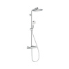 Sprchový systém s termostatickou batériou Hansgrohe Crometta S 240 1jet Showerpipe 27267000