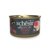Schesir Cat konz. After Dark Paštéta kuracie/hovädzie 80g