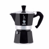 Moka kanvica 130ml/3 šálky BIALETTI Express čierna + MOŽNOSŤ GRAVÍROVANIA + DARČEK ZDARMA