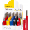 Zapalovač Strend Pro MINI 4 farby, sellbox 20 ks