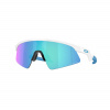 OAKLEY - detské okuliare Resistor Sweep Polished White / Prizm Sapphire Lenses
