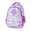 PIXIE CREW Školský batoh dvojkomorový, 2 zipsy, Motýle