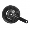 Stred SHIMANO TY301 150mm 42/34/24z. 6/7/8-k. čierny s krytom na štvorhran