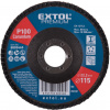 EXTOL PREMIUM Kotúč lamelový šikmý korundový, priemer 115 mm, P100, 8803465