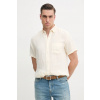Ľanová košeľa Gant 3240121 béžová M