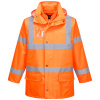 PORTWEST HI-VIS ESSENTIAL 5V1 S765 / Reflexná bunda 5v1 - HV oranžová XL