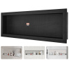 Vevor Sprchová nika 40.64×127 cm, jedna polička, štvorcové rohy, čierna SLLYBK1C14YCMH2GDV0