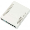 MikroTik Mikrotik RB260GS Gigabit Ethernet (10/100/1000) Podpora napájania cez Ethernet (PoE) Biela (CSS106-5G-1S)
