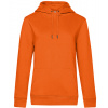 B&C Dámska mikina pre hlavu WW02Q Pure Orange L