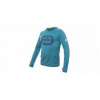 SENSOR MERINO UPPER OUTDOORS pánská mikina klokanka mint blue L; Modrá