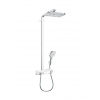 Hansgrohe Raindance Select E - Sprchový set Showerpipe 360 s termostatom ShowerTablet Select 300, biela/chróm 27288400