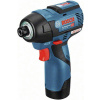 Bosch Professional Bosch Power Tools, 06019E0005 aku rázový utahovák, 110 Nm, 12 V, Li-Ion, vč. 2x aku