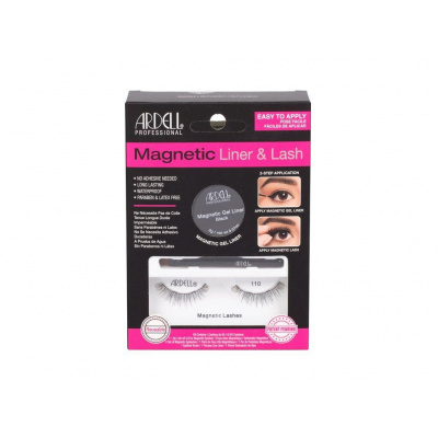 Ardell Magnetic Liner & Lash 110 Black (W) 1ks, Umelé mihalnice