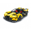 MasterStavebnice Športové Auto Žlté 1103 dielikov - Rozmery 33,6x15,7x10,2c
