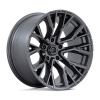 Fuel D848 REBAR disk 20x10 5x139.7 78.1 ET-18, Matte gunmetal