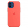 Apple iPhone 12 mini Silicone Case with MagSafe, pink citrus MHKP3ZM/A
