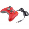 Xbox 360 káblový ovládač červený