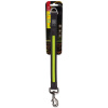 Vodítko Dog Fantasy USB LED nylonový prepínací svietiaci zelené 2,5x39cm