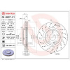 BREMBO Brzdový kotúč BREMBO 09.B807.51