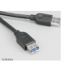 Akasa AK-CBUB02-15BK USB 3.0, A-male na A-female, 150cm