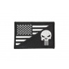 Nášivka - vlajka USA • Skull Punisher