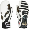 Lyžiarske palčiaky Level SQ CF Mitt - Black-White 9,5