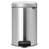 Brabantia Odpadkový kôš NewIcon, 12 l, strieborný, 113604