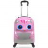 Detský kufor Tucci Kids Cat 28 L - ružový