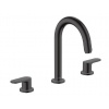 Hansgrohe Vernis Blend - Umývadlová batéria s výpusťou, 3-otvorová inštalácia, matná čierna 71553670
