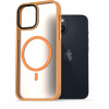 Kryt na mobil AlzaGuard Matte Case Compatible with MagSafe pre iPhone 14 žltý (AGD-PCMM48Y)
