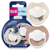 Silikónový dynamický cumlík LOVI Prime 6-18 m 2 ks Ivory Glow/Blush Glow