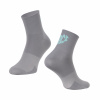 Ponožky FORCE IN HEART krátke, šedé L-XL/42-46