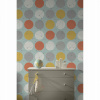Samolepiaca nástenná maľba Retro dots, 290x290 cm (Samolepiaca nástenná maľba Retro dots, 290x290 cm)