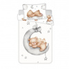 Disney Jerry Fabrics Bavlnené obliečky BABY MEDVEDÍK RIBBON Bavlna de luxe 1x40x60,1x100x135 cm