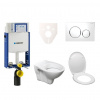 S-line Cenově zvýhodněný závěsný WC set Geberit k zazdění + WC Pro 110.302.00.5ND4