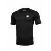 PitBull West Coast - Pánský rashguard Performance SMALL LOGO černý 3XL