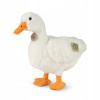 PLYŠOVÁ HRAČKA DOMÁCA KAČICA PEKIN KAČICA BIELA 36 cm