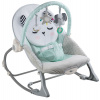 Nukido 705401 Detská hojdacie kreslo s vibráciami - mätová