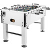 Stôl na stolný futbal GamesPlanet Leeds biely 140 x 73 x 87 cm